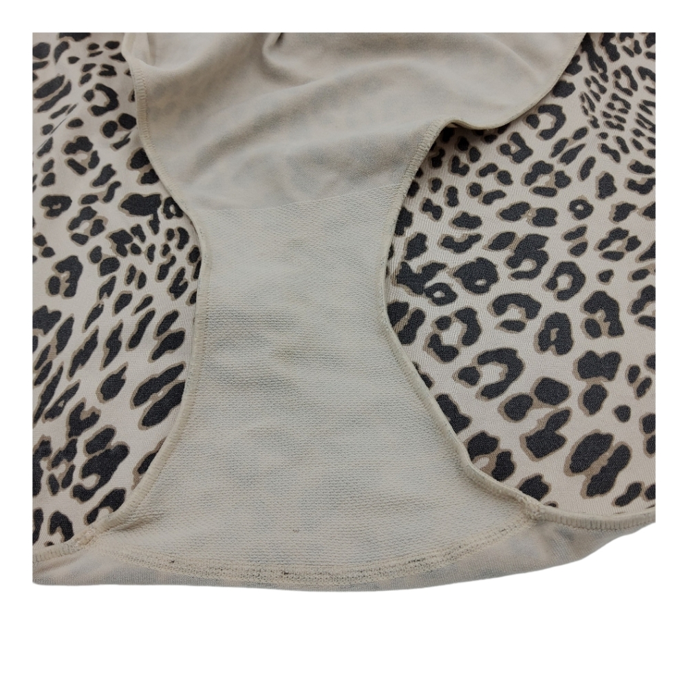 Ambrielle High Leg Brief Panty Women's Plus Size XXL/9 Animal Print - Picture 5 of 5